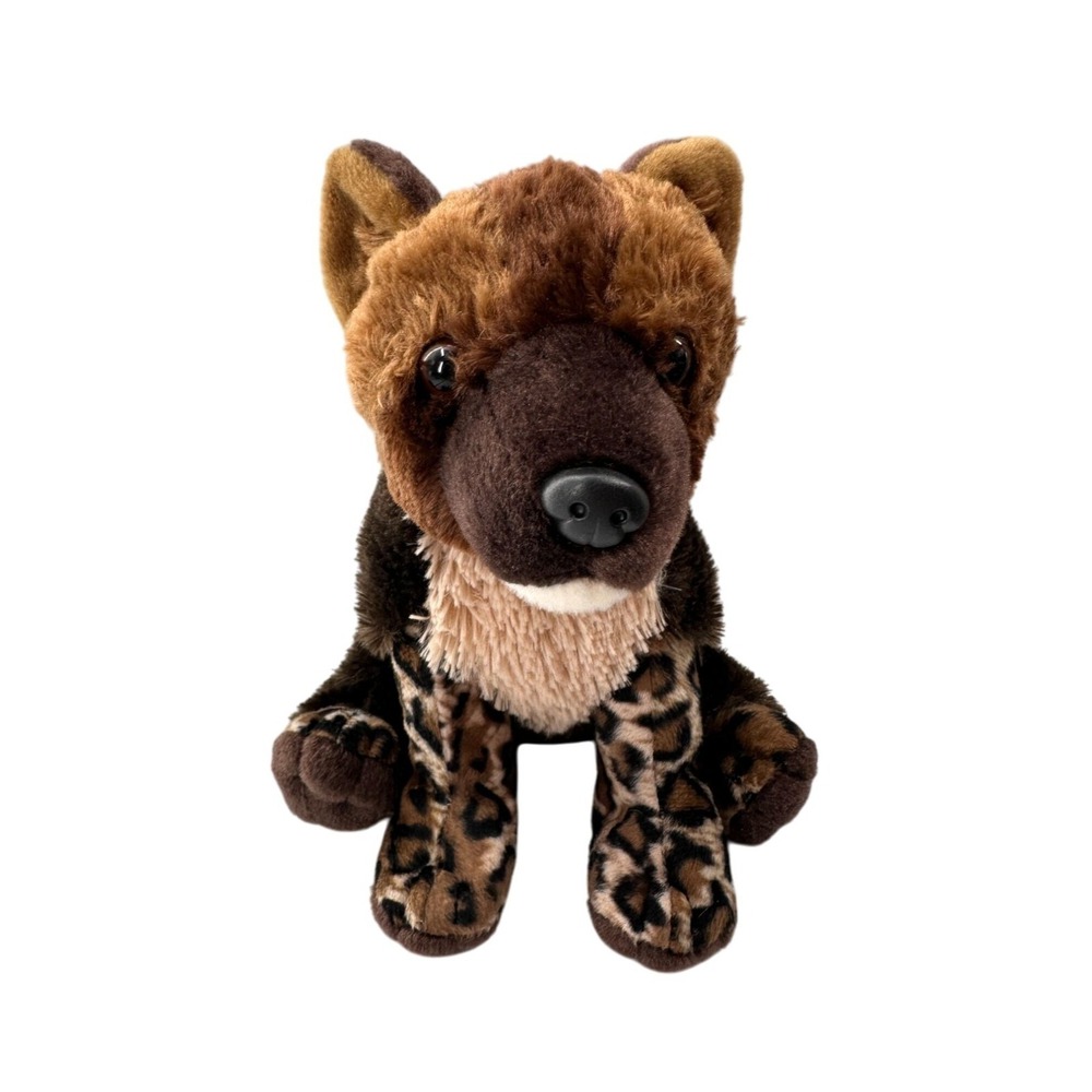 Wild Republic Cuddlekins Hyena African Painted Wild Dog Plush Toy 12" Lifelike‎